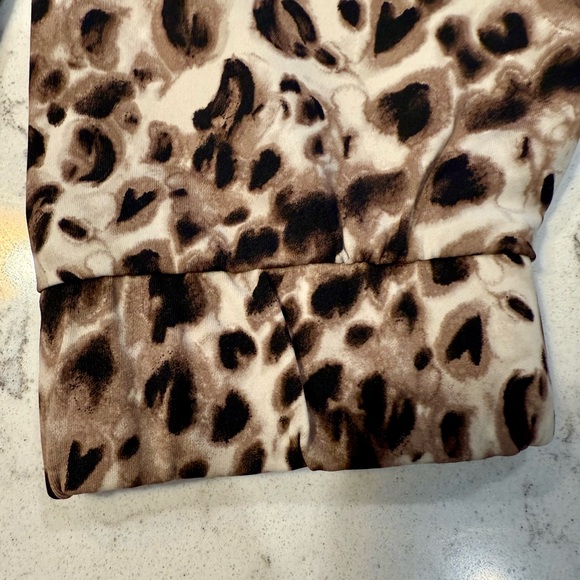 NWOT- Member’s Mark Leopard Print Women's Travel Jacket Size XL - Picture 9 of 10